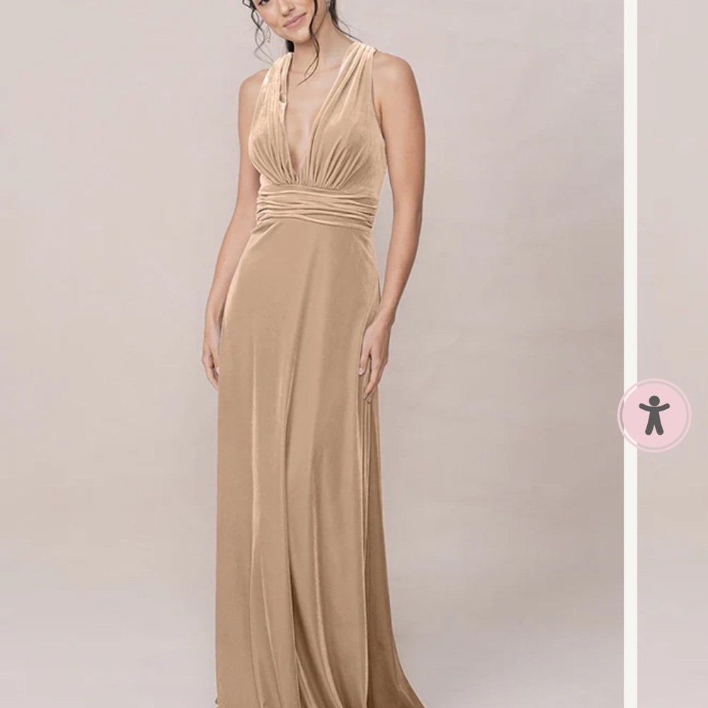Revelry Champagne Maxi Dress